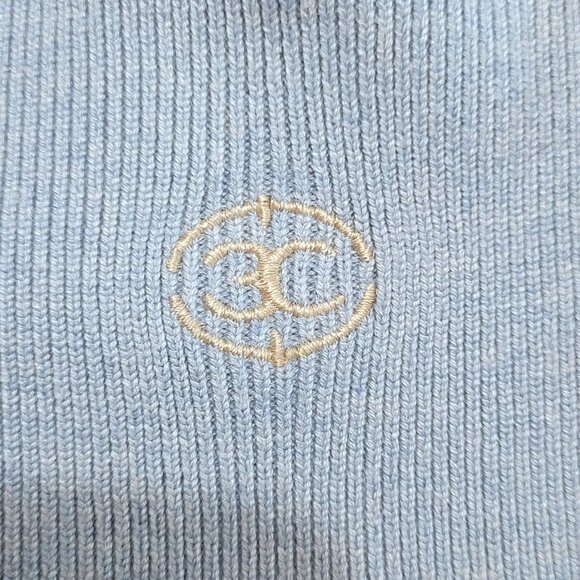 Peter Millar men's silk blend sweater in light blue, NWT, Size XL - Picture 7 of 7